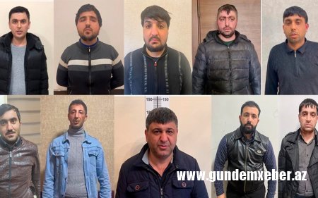 Qadın sərnişinlərlə əxlaqsız təkliflər edən taksi şirkətlərinin 10 sürücüsü saxlanılıb