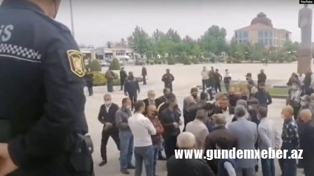 Saatlıda su problemi ilə bağlı etiraz aksiyası olub, saxlanılanlar var
