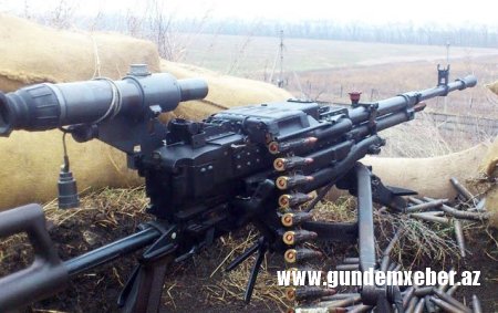 Düşmən yenidən mövqelərimizi atəşə tutub