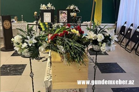 Ukraynada həlak olan Qarabağ şəhidinin oğlunun nəşi Azərbaycana yola salınıb - FOTO
