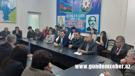 Azərbaycan Bütövlük Platforması növbəti tədbirini keçirib -FOTOLAR