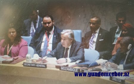 BMT baş katibi terror bəlasına son qoymaq üçün Afrika ilə həmrəy olacağına söz verib