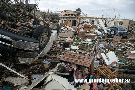 ABŞ-ın Orta Qərbində baş verən tornado qurbanlarının sayı 4 nəfərə çatıb