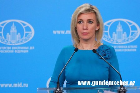 Mariya Zaxarova: “KTMT missiyasının Ermənistan-Azərbaycan sərhədinə göndərilməsi sabitləşməyə yardım edəcək”