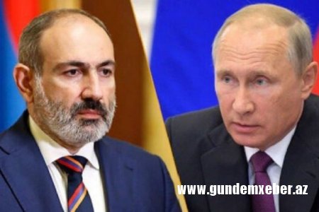 Putin ilə Paşinyan arasında telefon danışığı olub