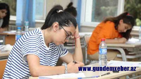 Buraxılış imtahanında 4 nəfər yüksək bal toplayıb
