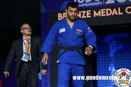 Azərbaycanın daha bir cüdoçusu dünya çempionatında mübarizəyə başlayır