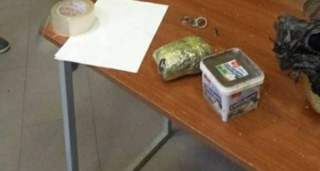 Qəbələdə narkokuryerlik edən şəxsdən külli miqdarda narkotik vasitə götürülüb