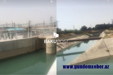Beş şagird Abşeron kanalına düşdü: Ceyranbatanda daha bir faciə - VİDEO
