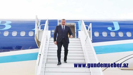 İlham Əliyev Rusiyaya səfərə getdi