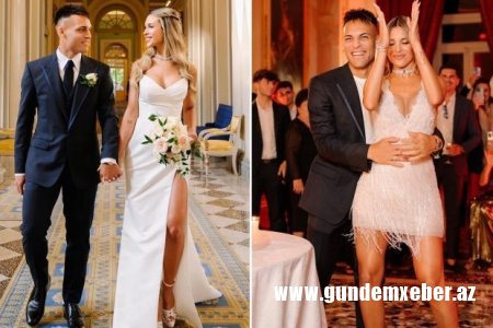 Argentinalı ulduz evləndi, Messi toya getmədi - FOTO