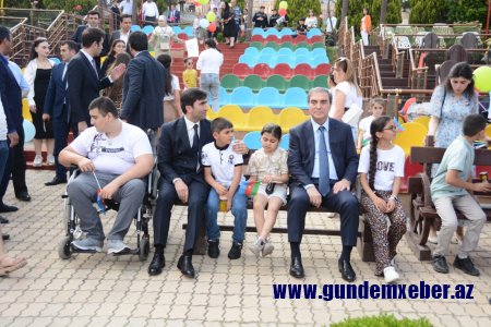 GƏNCƏDƏ ŞƏHİD ÖVLADLARI ÜÇÜN BAYRAM TƏDBİRİ KEÇİRİLDİ - FOTO/VİDEO