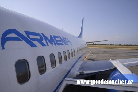 Ukrayna Ermənistan aviaşirkətinə qarşı sanksiya tətbiq edib