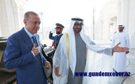 Ərdoğan: "BƏƏ ilə əlaqələr strateji tərəfdaşlıq səviyyəsinə qədər inkişaf edir"