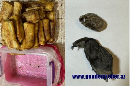 Ana həbsdəki oğluna blinçikin içində heroin aparıb