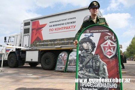 Qazaxıstanda Rusiya ordusu üçün könüllülər axtarılır