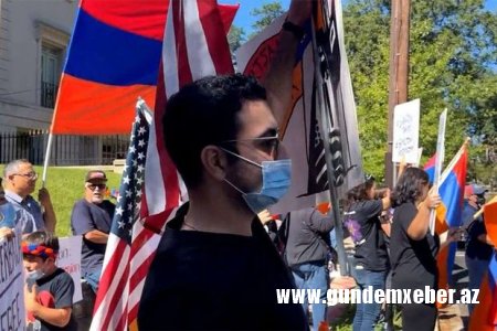 Ermənilərin Los-Ancelesdəki aksiyaları amerikalıları qəzəbləndirib