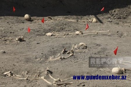 Şuşada növbəti kütləvi məzarlıq aşkarlanıb - FOTO/VİDEO
