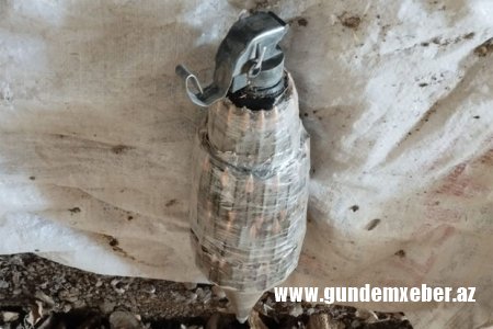 Xocavənddə improvizə olunmuş partlayıcı qurğular aşkarlanıb