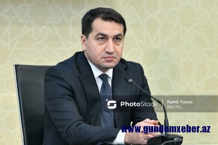 Hikmət Hacıyev: “Ermənilər reinteqrasiyaya deyil, separatizmə can atırlar”