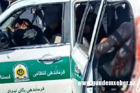 İranda polis əməkdaşı öldürüldü - FOTO