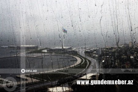 Sabah Bakıda leysan yağacaq - XƏBƏRDARLIQ