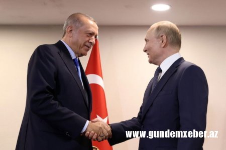 Putin və Ərdoğan arasında görüş başlayıb - YENİLƏNİB + VİDEO