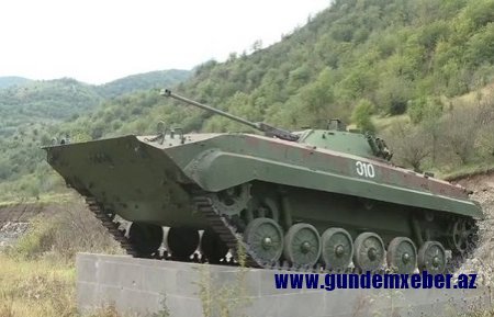 Ermənilərin Qarabağdakı daha bir “abidəsi” sökülür - VİDEO