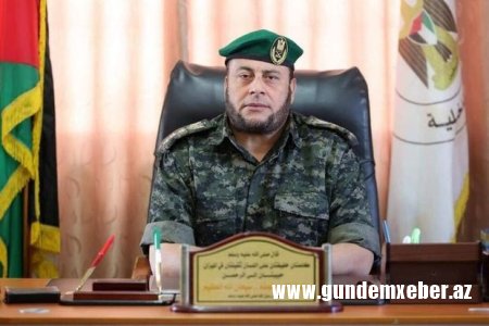 Qəzzanın təhlükəsizlik qüvvələrinin rəhbəri ailəsilə birlikdə ölüb