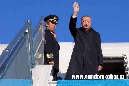 Türkiyə Prezidenti Rəcəb Tayyib Ərdoğan Yunanıstana gedib