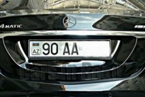 “AA” seriyalı nömrəni axtarışda olan avtomobilə taxıb idarə edirmiş