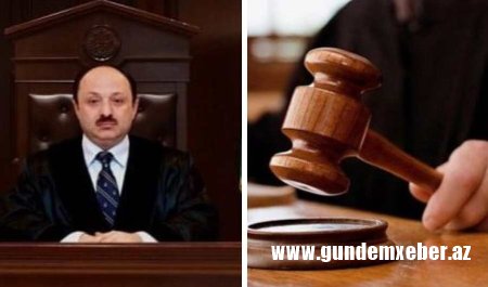 Məhkəmə sədrinin oğlu həbs edilib - ÖZƏL