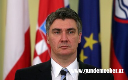 Xorvatiya Prezidenti İlham Əliyevə təbrik ünvanlayıb
