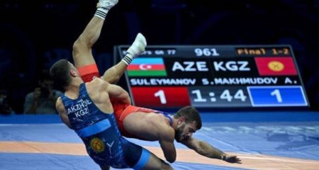 Avropa çempionatı: Azərbaycanın iki güləşçisi finala vəsiqə qazanıb