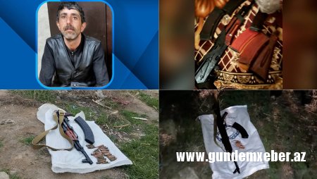 Sabunçu rayonunda 3 ədəd “Kalaşnikov” və 175 ədəd patron aşkar olunub