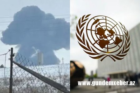 BMT ukraynalı əsirlərin olduğu “İl-76” təyyarəsinin qəzaya uğraması ilə bağlı hesabat yaydı