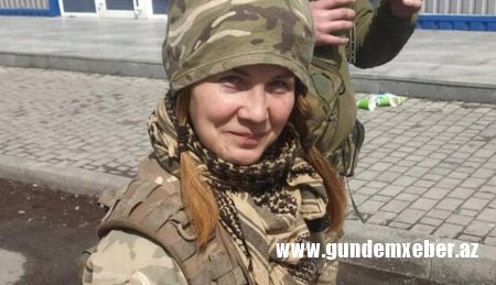 Ukrayna Silahlı Qüvvələrinin məşhur qadın snayperi öldürülüb