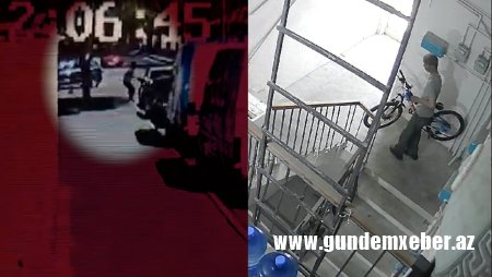 Yasamalda oğurluq edənlər polisdən və müşahidə kameralarından qaça bilmədilər -FOTOLAR