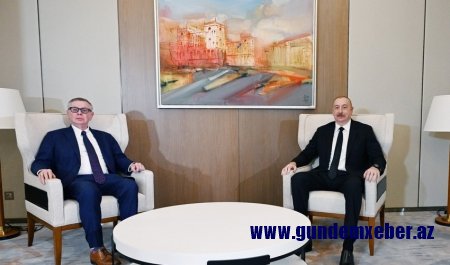 İlham Əliyev Aleksandr Zuyevi qəbul etdi