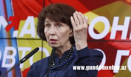 Şimali Makedoniyanın ilk qadın prezidenti Yunanıstanla diplomatik mübahisəyə səbəb olub