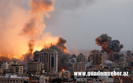 İsrail Qəzza zolağına zərbə endirib, 15 fələstinli ölüb