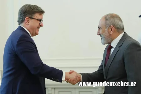 Paşinyan O`Brayenlə Azərbaycan-Ermənistan münasibətlərini müzakirə edib