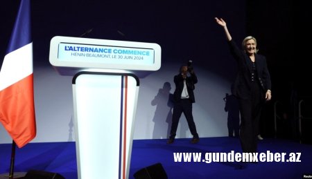 Fransa seçkilərində ifrat sağçılar birinci turun QALİBİDİR
