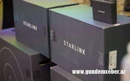 Polşa Ukrayna üçün 5 min ədəd “Starlink” terminalı alacaq