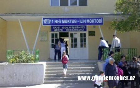 Xırdalandakı1 saylı məktəbin direktoru şagirdi döyüb? -ŞİKAYƏT