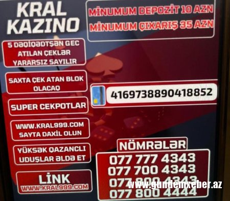 Azərbaycandan kazino oyunları ölkə hüdudlarından kənarda necə idarə oluna bilər? - FOTO-FAKT