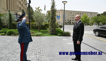 Prezident DGK-nın yeni inzibati binasının AÇILIŞINDA - FOTO