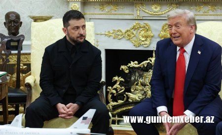 Tramp Zelenski ilə Budapeştdə Putinlə mümkün görüşü müzakirə edəcək