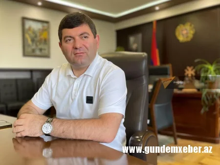 Ermənistanda Masis şəhərinin meri həbs edildi