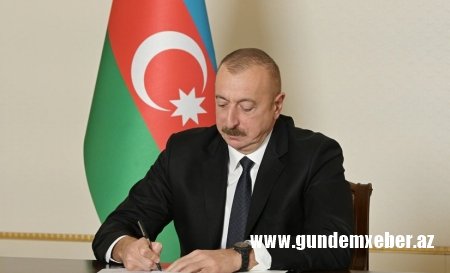 SON DƏQİQƏ! Prezident mühüm sərəncam İMZALADI